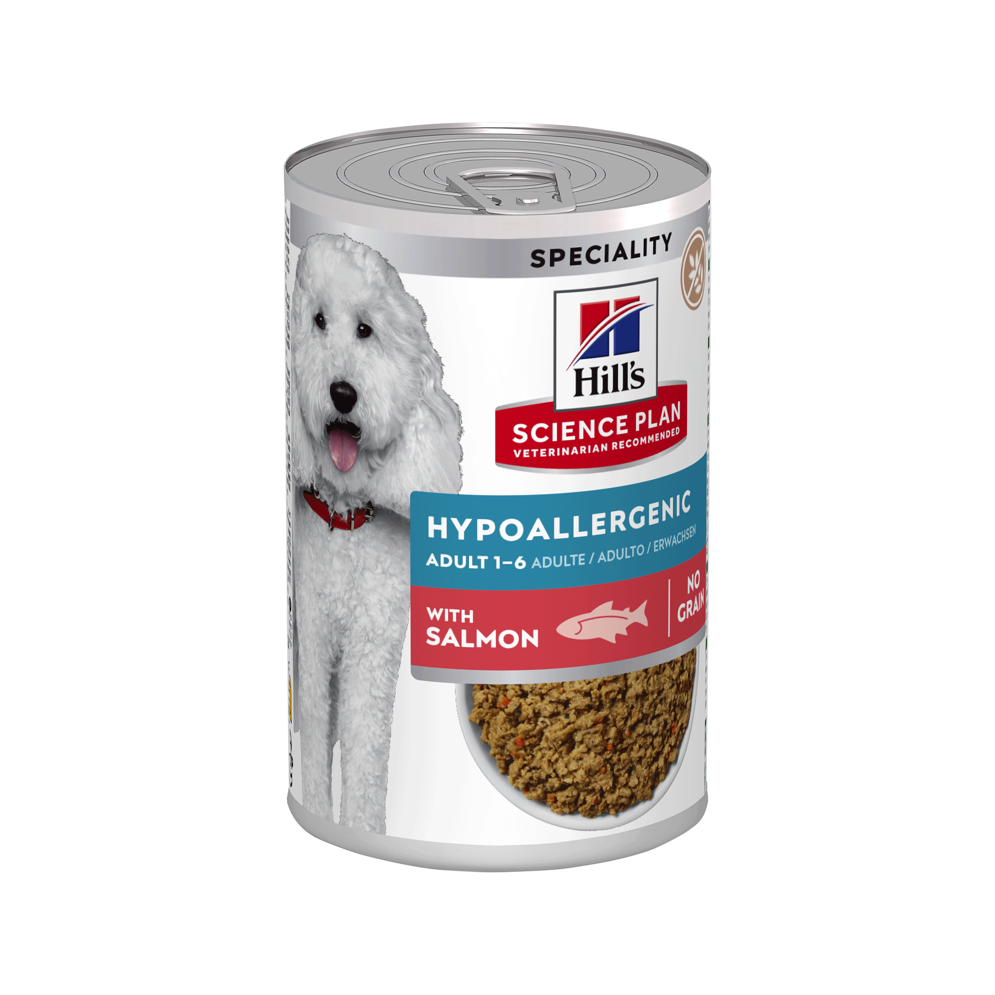 Hill's Science Plan Hypoallergenic Adult Hondenvoer - Zalm - 12 x 363 g