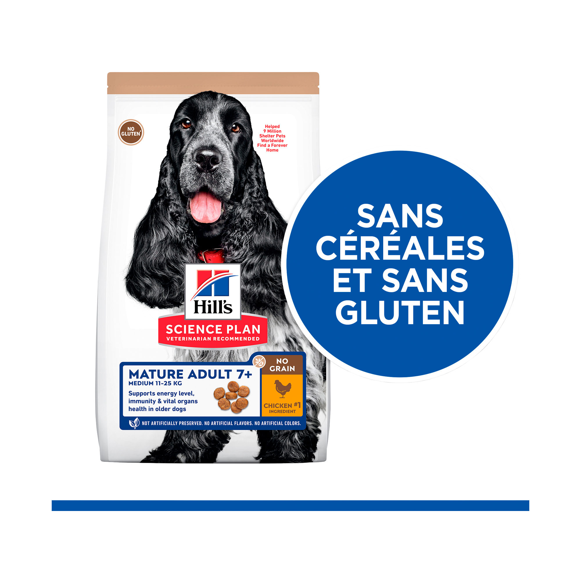 Hill's No Grain Dog Food Chicken Mature Adult Shop Vetsend.co.uk