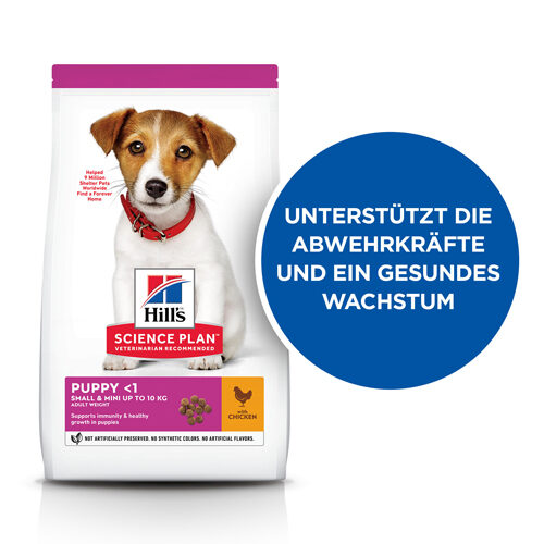 Hill's Science Plan Hundefutter Für Welpen Mini - Mit Hühnchen, 3 Kg Beutel