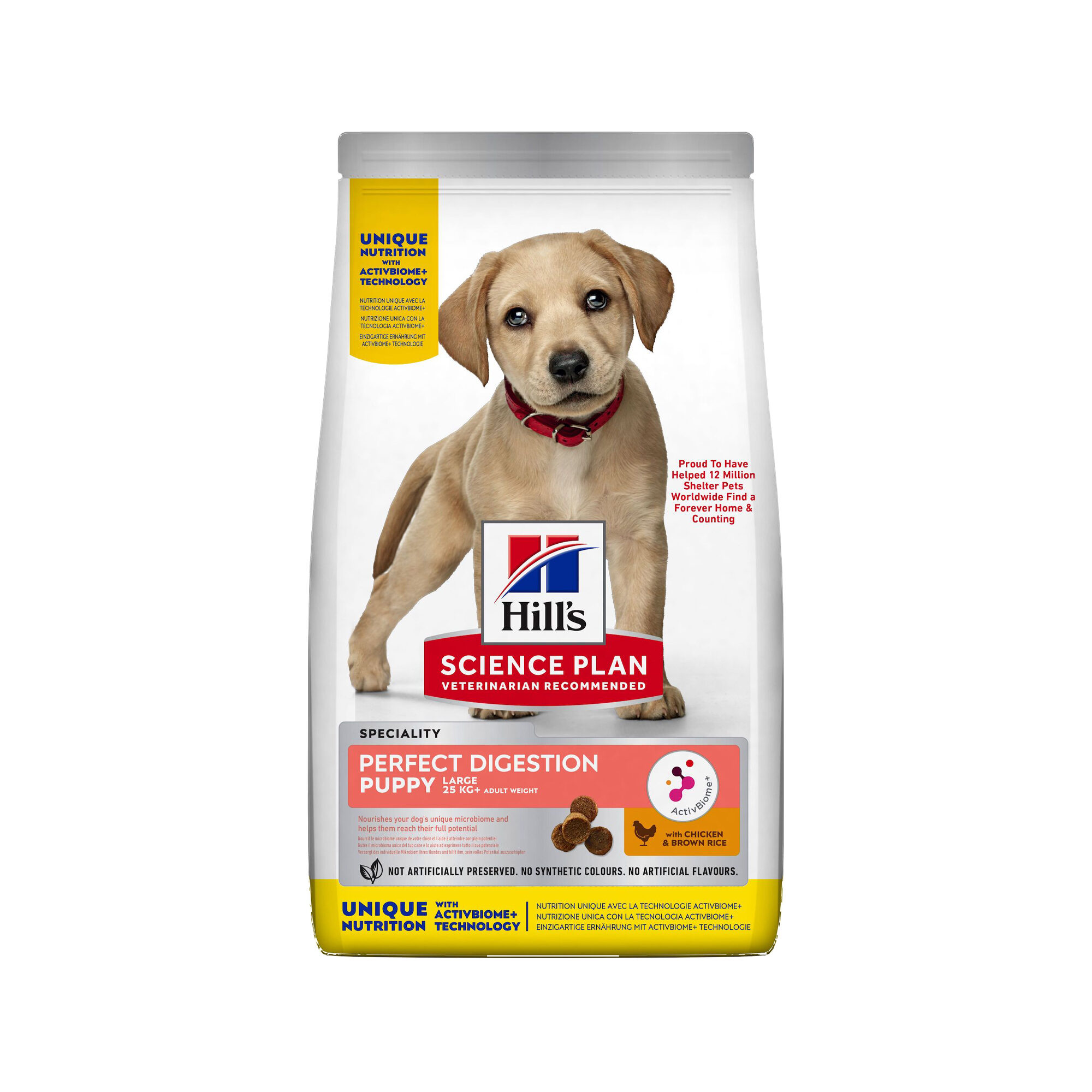 Hill's Science Plan Puppy Perfect Digestion Large hundefoder - 14,5 kg