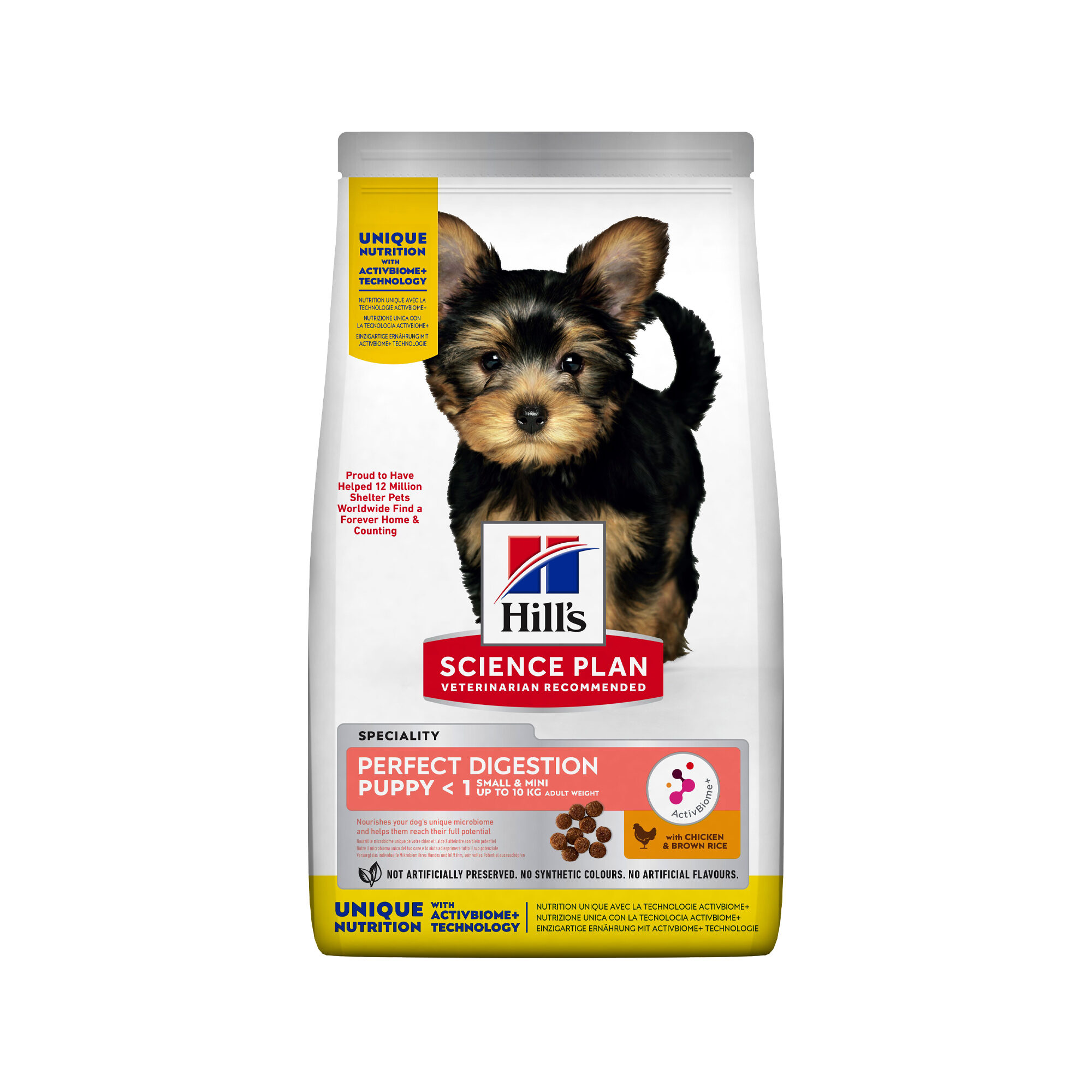 Hill's Science Plan Puppy Perfect Digestion Small en Mini Aliment pour Chien