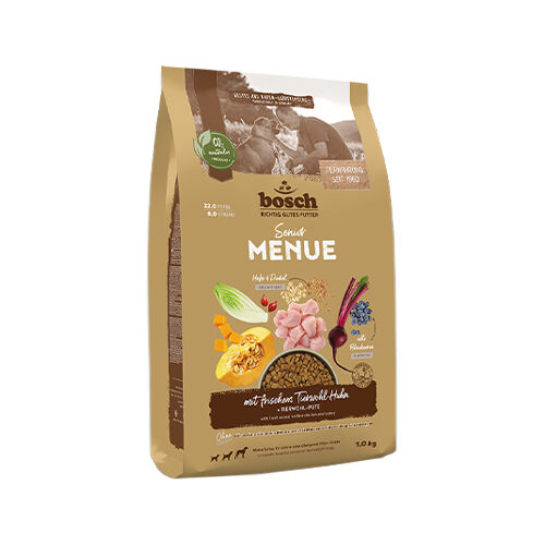Bosch HPC Menue Senior Hundefutter - Huhn - 2,4 kg