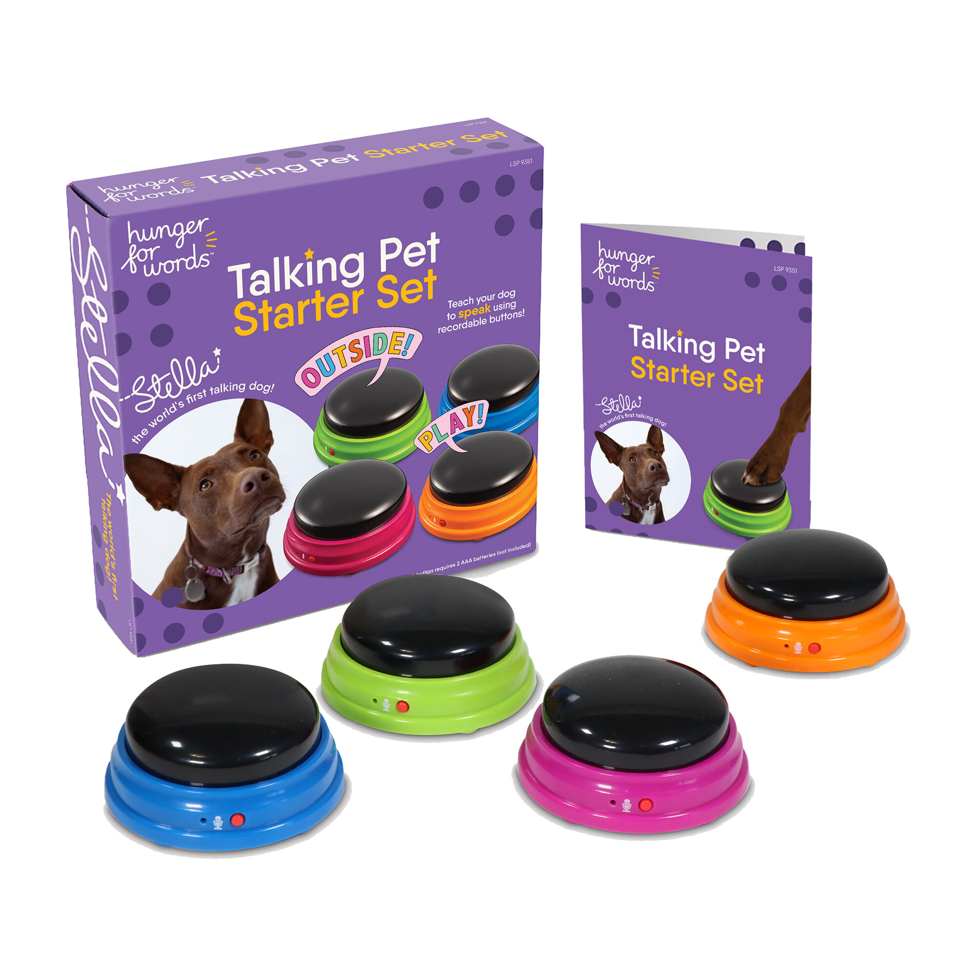 Hunger For Words Talking Pet Starter Set