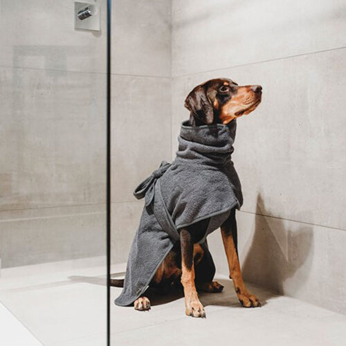 Hunter Dog Bathrobe Riga 