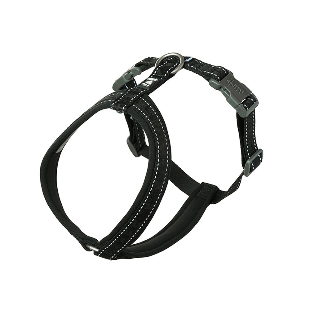 Hurtta Harnas Casual-Y Eco - Zwart - 90-100 cm
