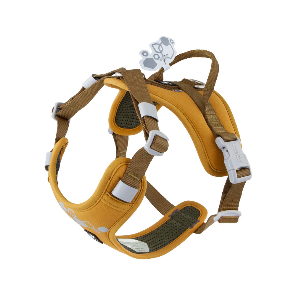 Hurtta Weekend Warrior Eco Harness 2 - Raven - 75-100 Cm
