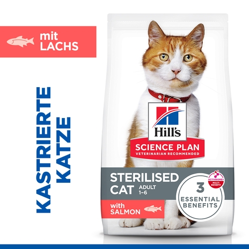 Hill's Science Plan Sterilised Cat - Adult - Lachs