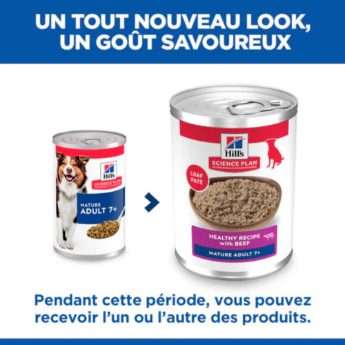 Hill's Science Plan Medium - Mature Adult 7+ - Boeuf - Boîte