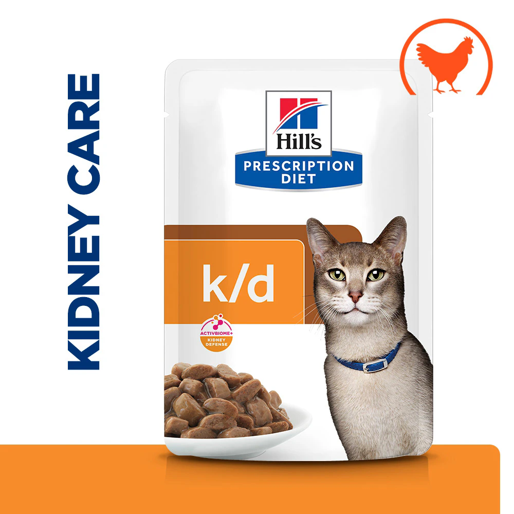 Hill's k/d Kidney Care - Prescription Diet - Feline - Meal Pouch
