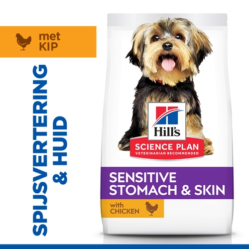 Hill's Science Plan Small & Mini - Sensitive Stomach & Skin Adult - Kip