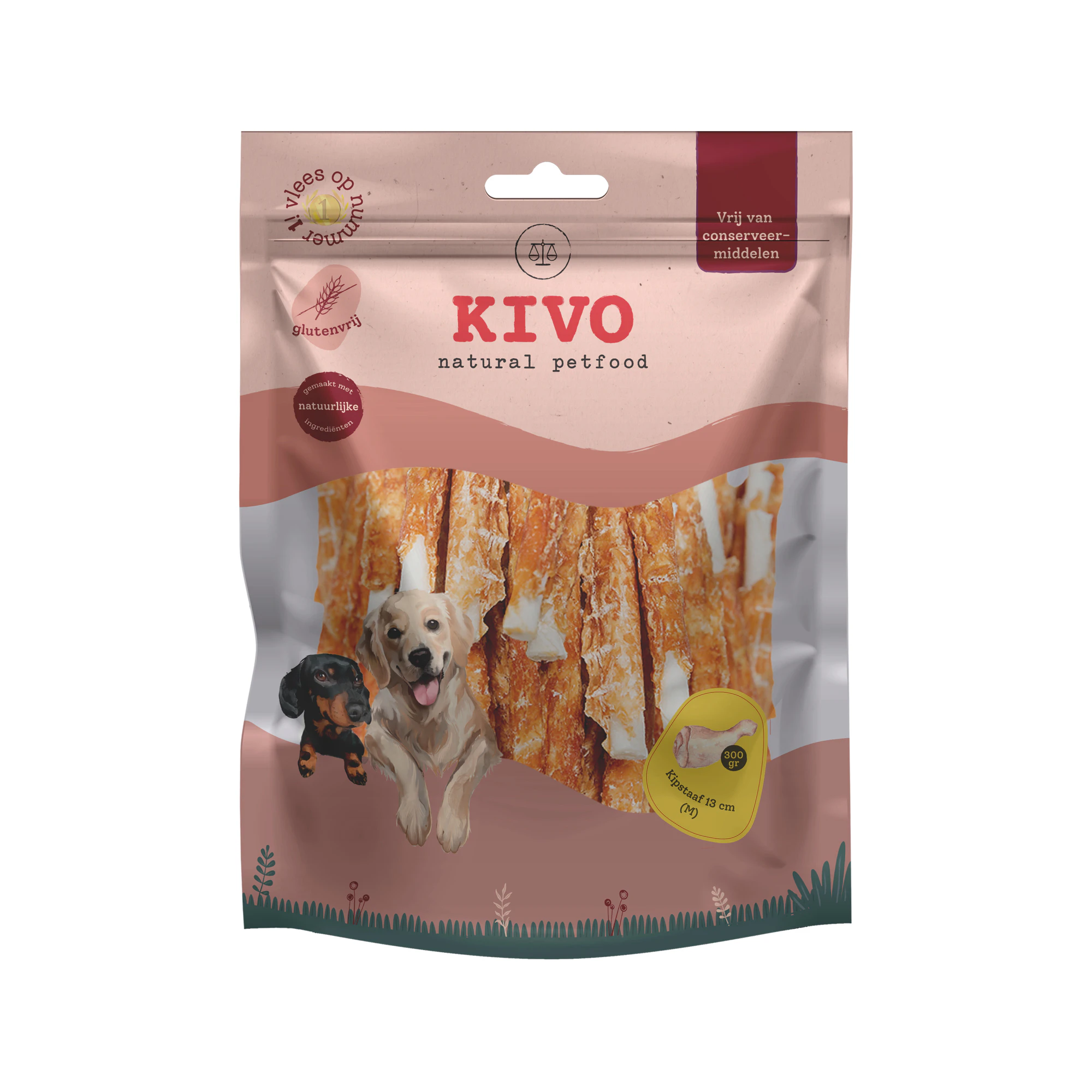 Kivo Kipstaaf - 13 cm
