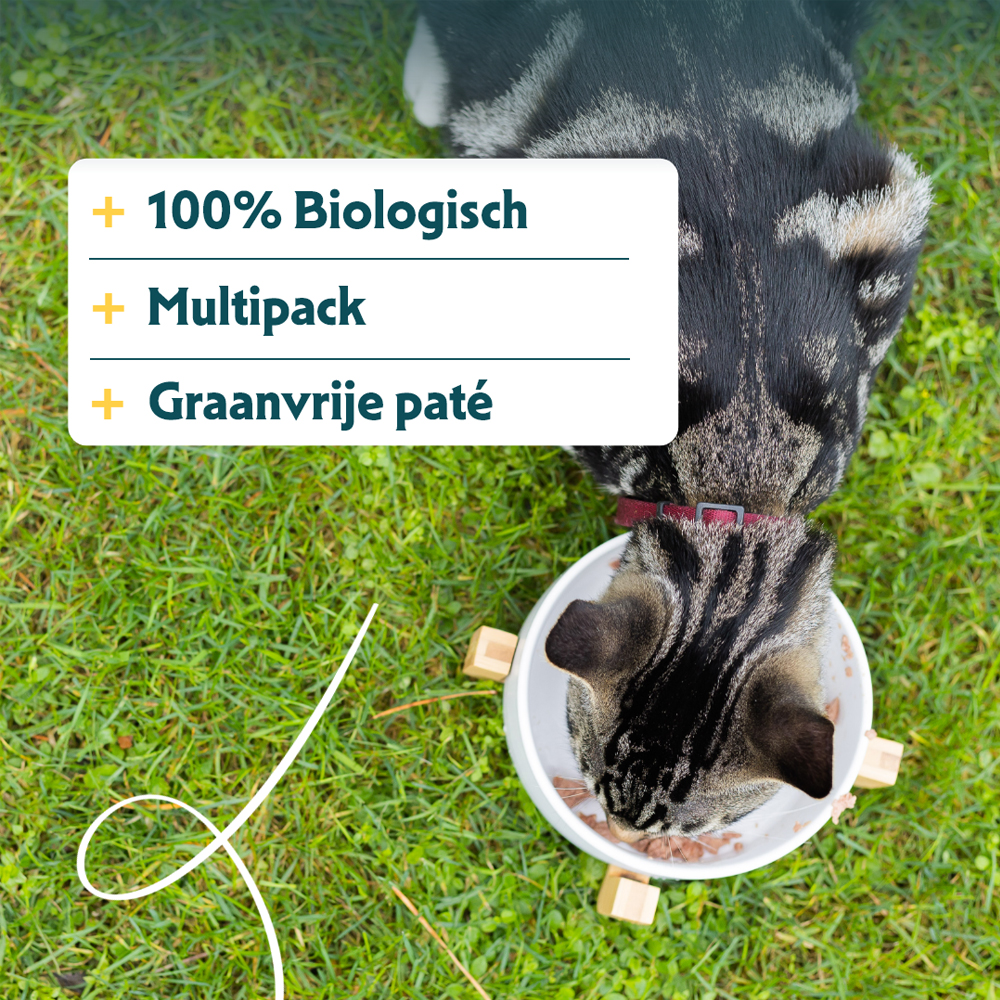 Yarrah - Bio Paté Multipack Kip & Kalkoen - Kat