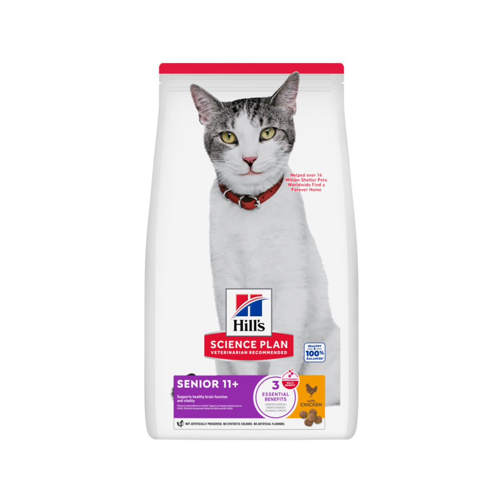 Hill's Science Plan Senior 11+ - Huhn