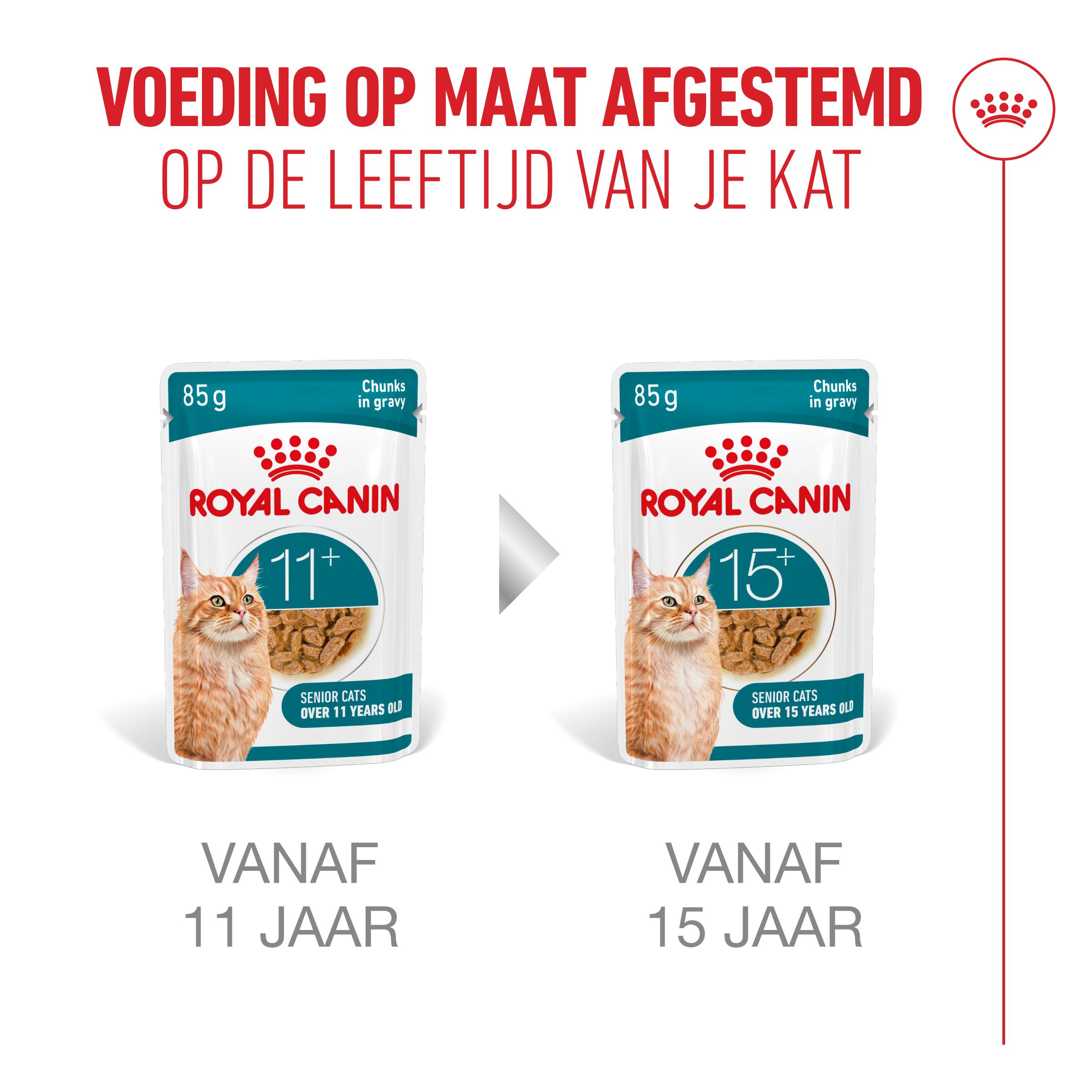 Royal Canin Ageing 11+ in Saus - Kattenvoer