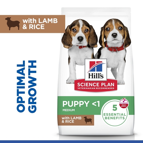 Hill's Science Plan - Puppy - Medium - Lamb & Rice