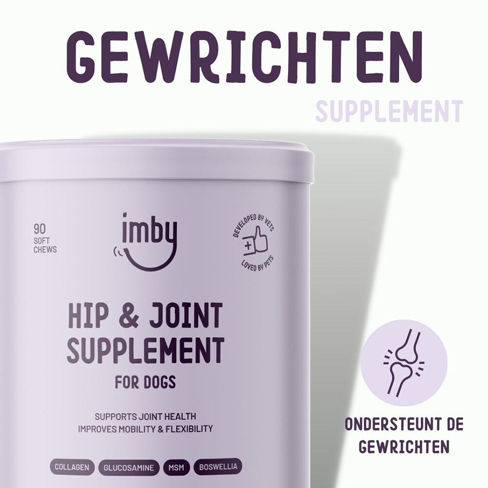 Imby Hip & Joint Hond - 90 Chews