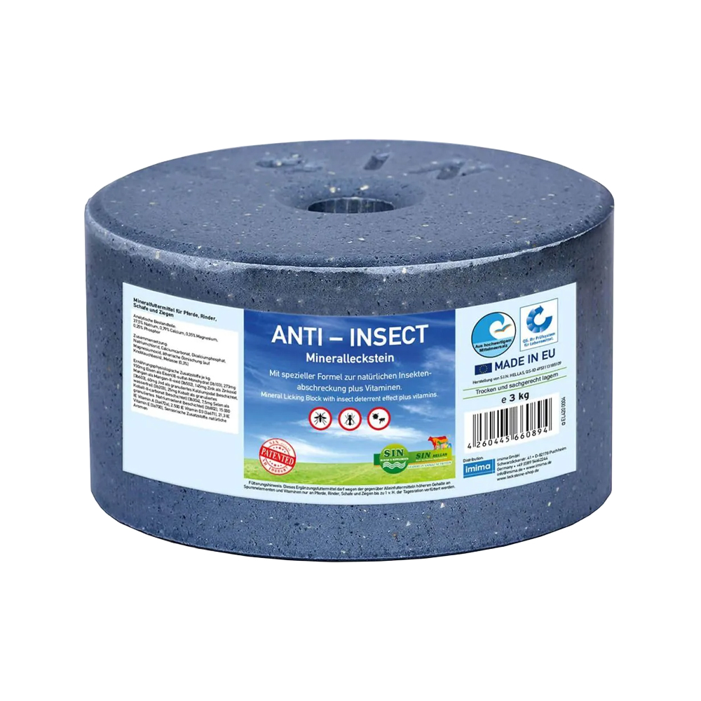 Anti-Insekten-Leckstein – 3 kg