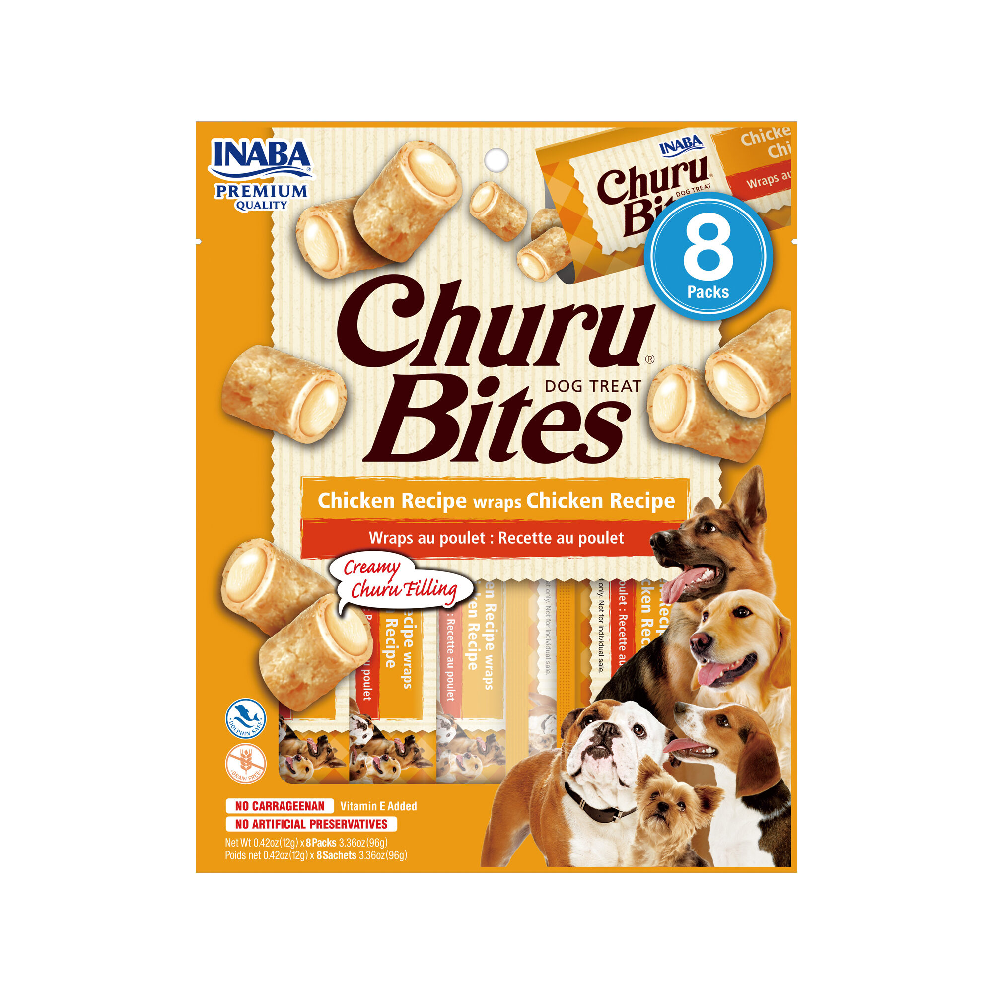 Inaba Churu Bites - Hond - Kip