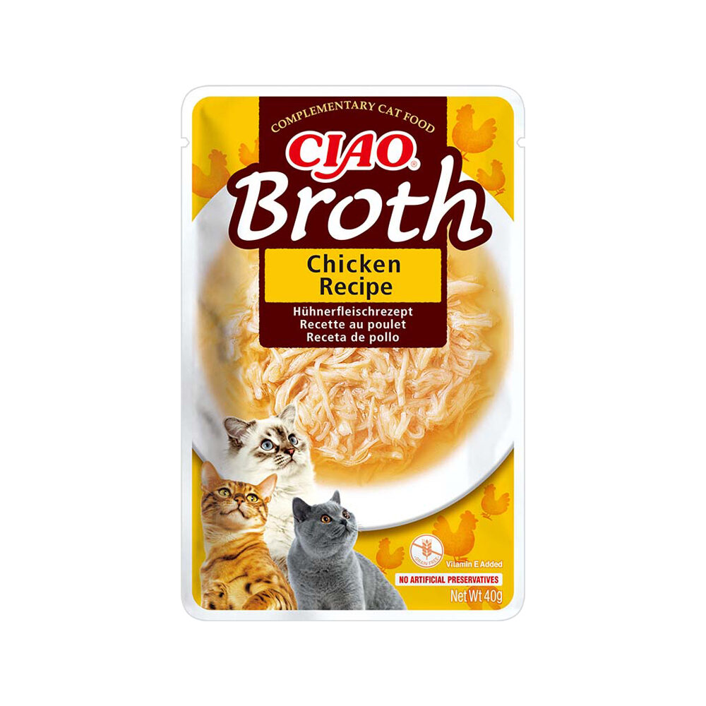 Inaba Churu Bouillon - Kylling - 12 x 40 g