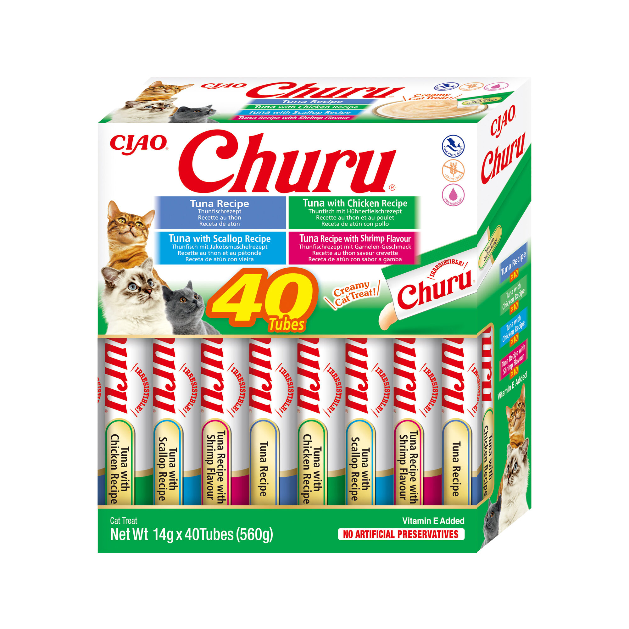 Inaba Churu Variety Box - 40 stk.