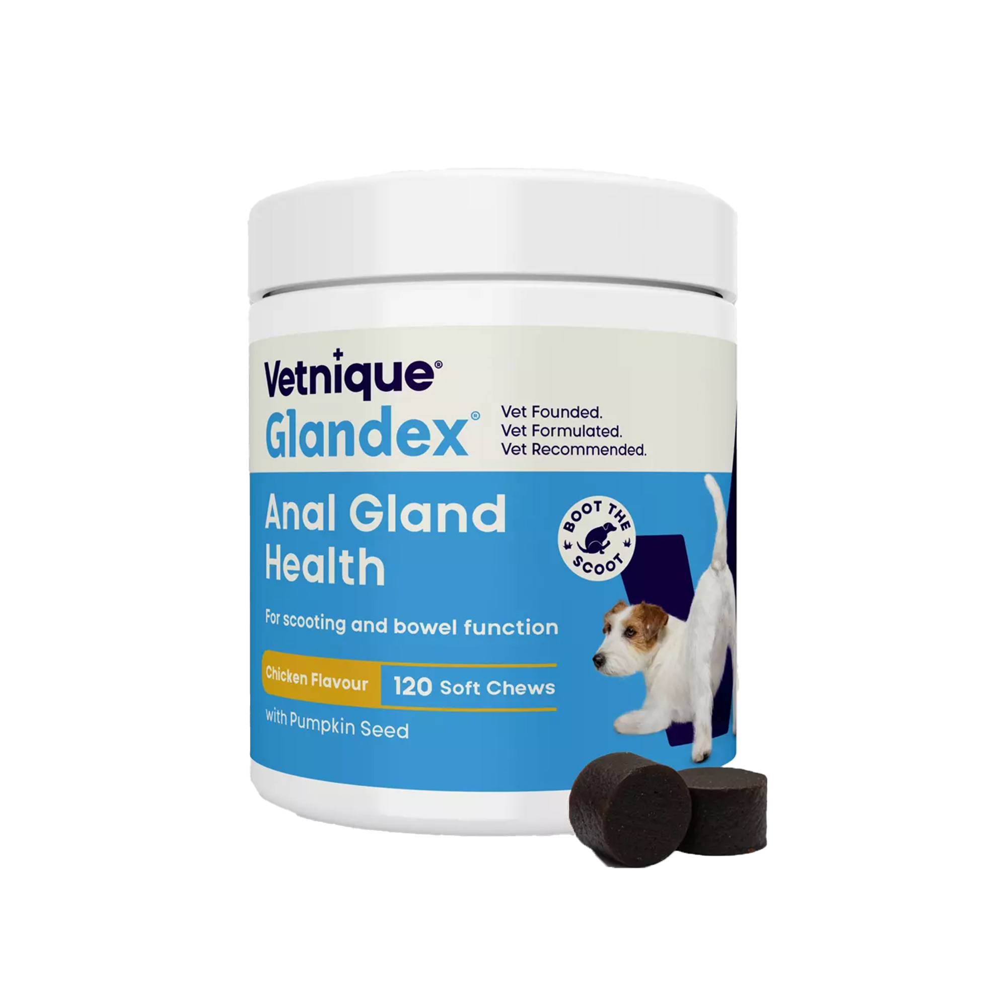 Glandex - 120 Chewing Tablets