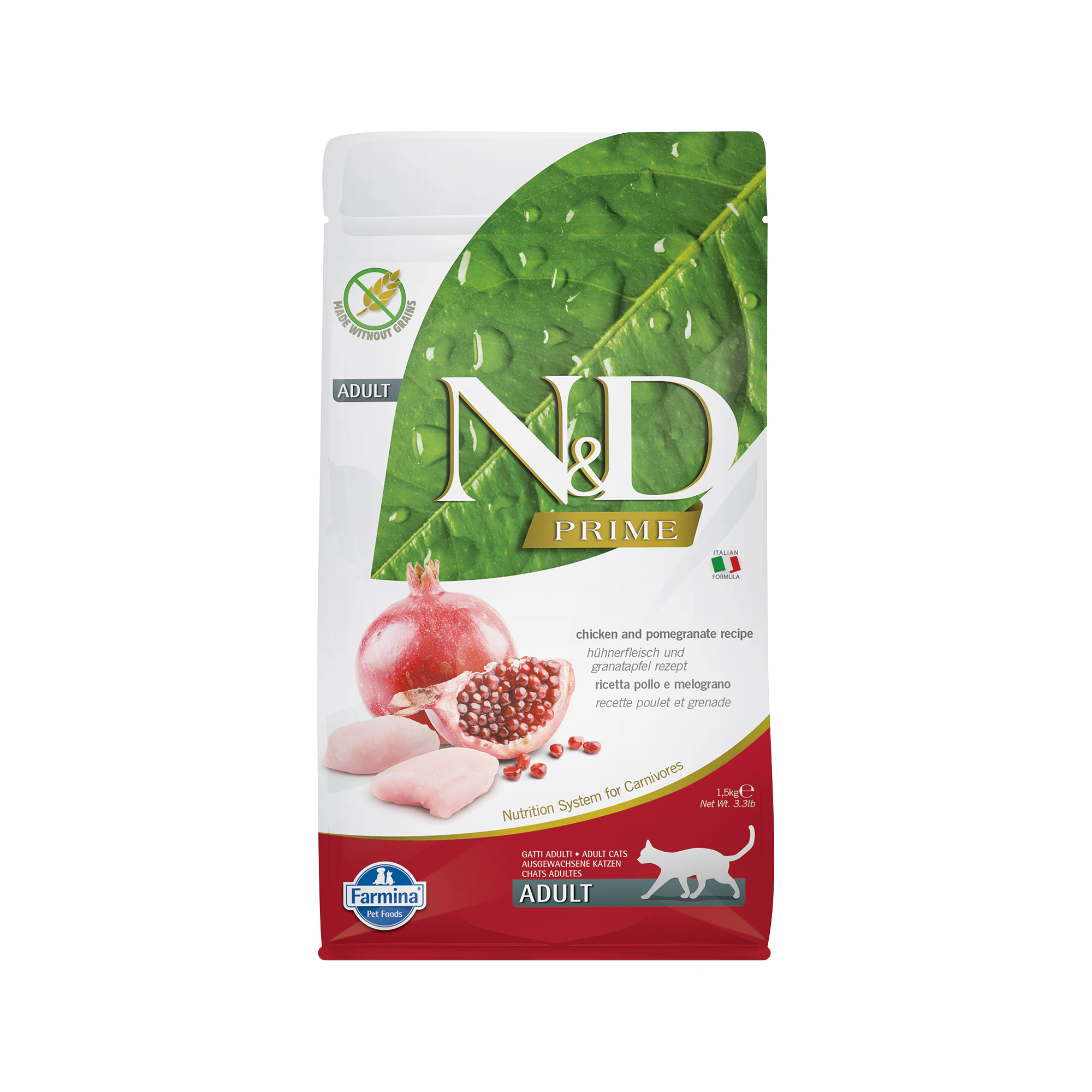 Farmina N&D Prime Adult Kattenvoer - Chicken - 5 kg