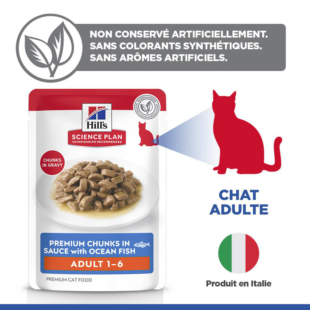 Hill's Science Plan Adult - Sachet - Poisson de mer - Sachet