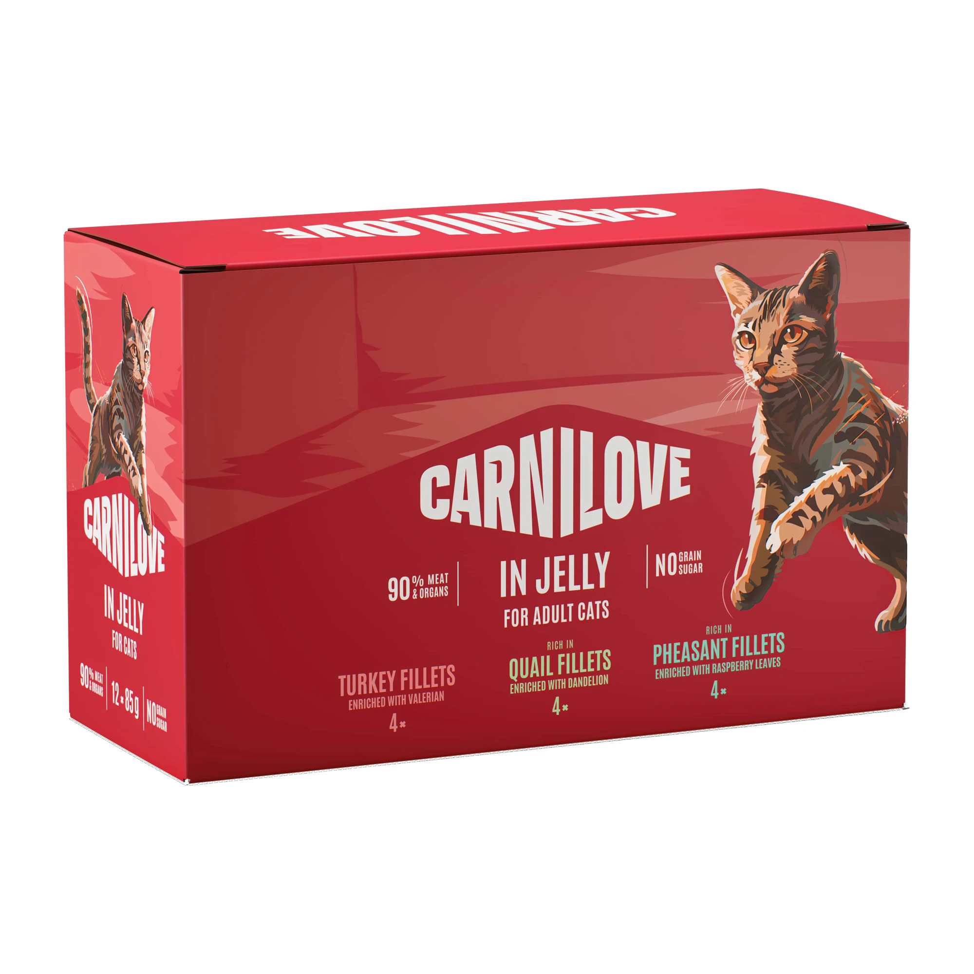 Carnilove Pouch Jelly Cat - Multipack - 24 x 85 g