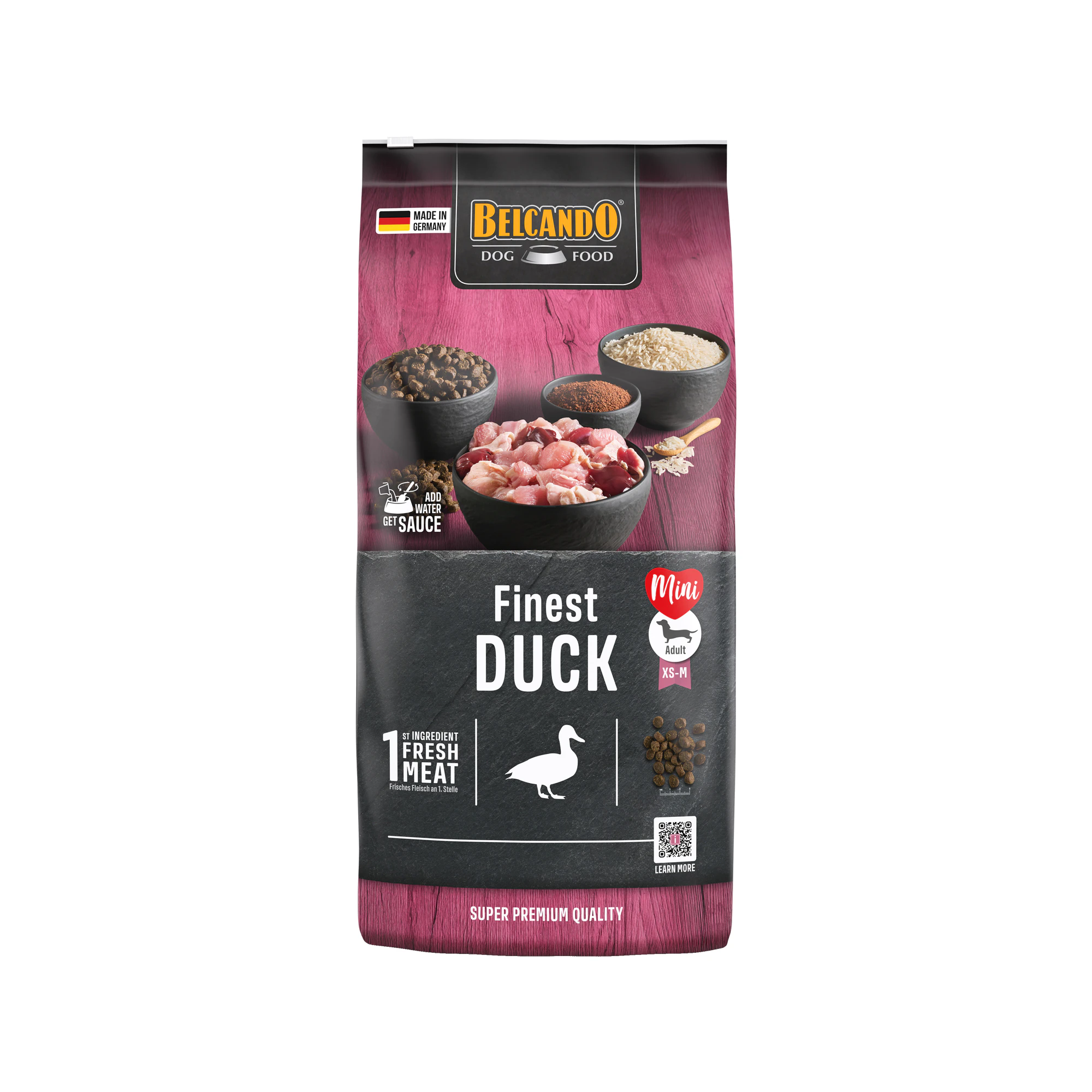 Belcando Finest Croc - Eend & Lever - 12,5 kg
