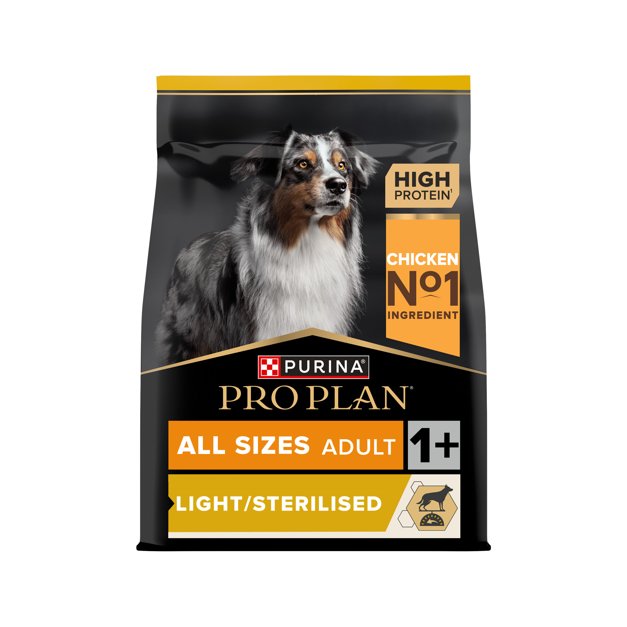 Purina Pro Plan Light/Sterilised All Size Adult Hundefutter
