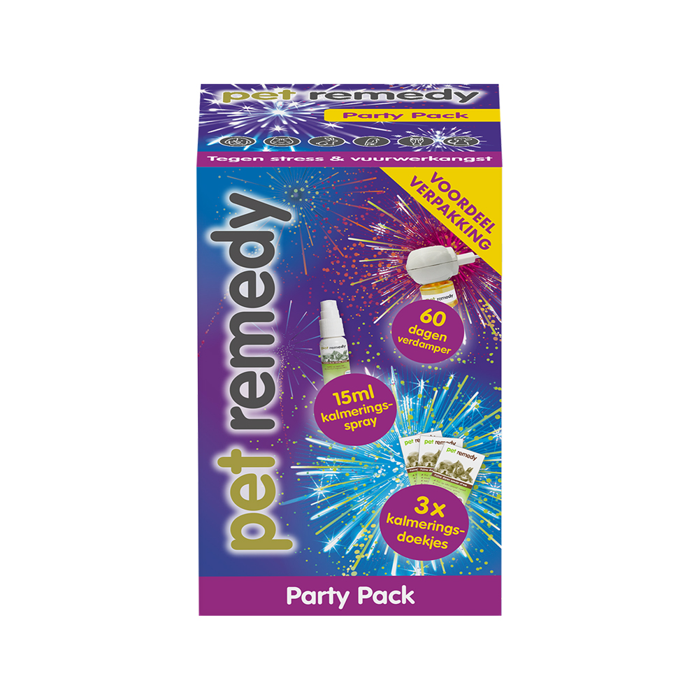 Pet Remedy Party Pack Angst vor Feuerwerk