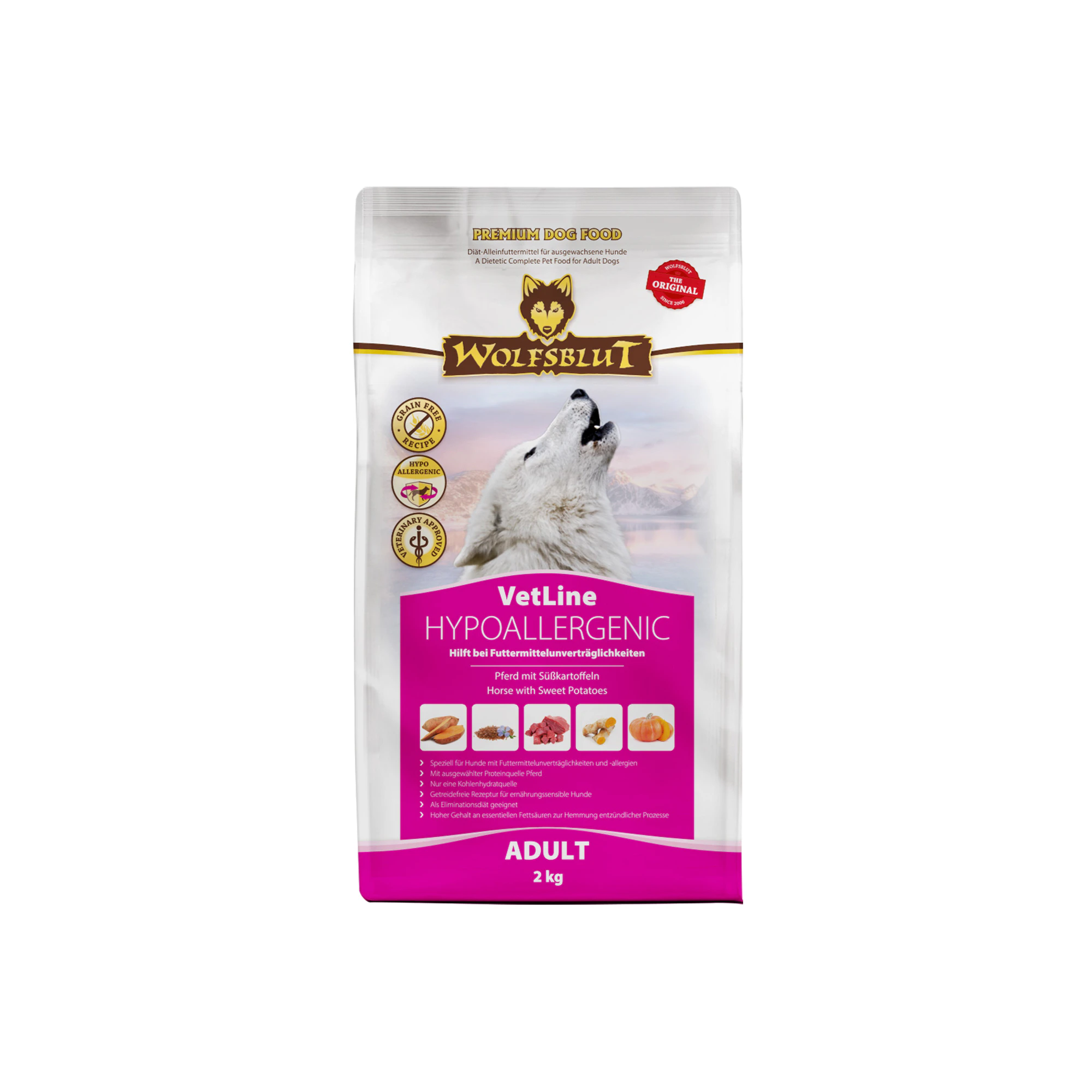 Wolfsblut VetLine Hypoallergenic - Hondenvoer - 2 kg