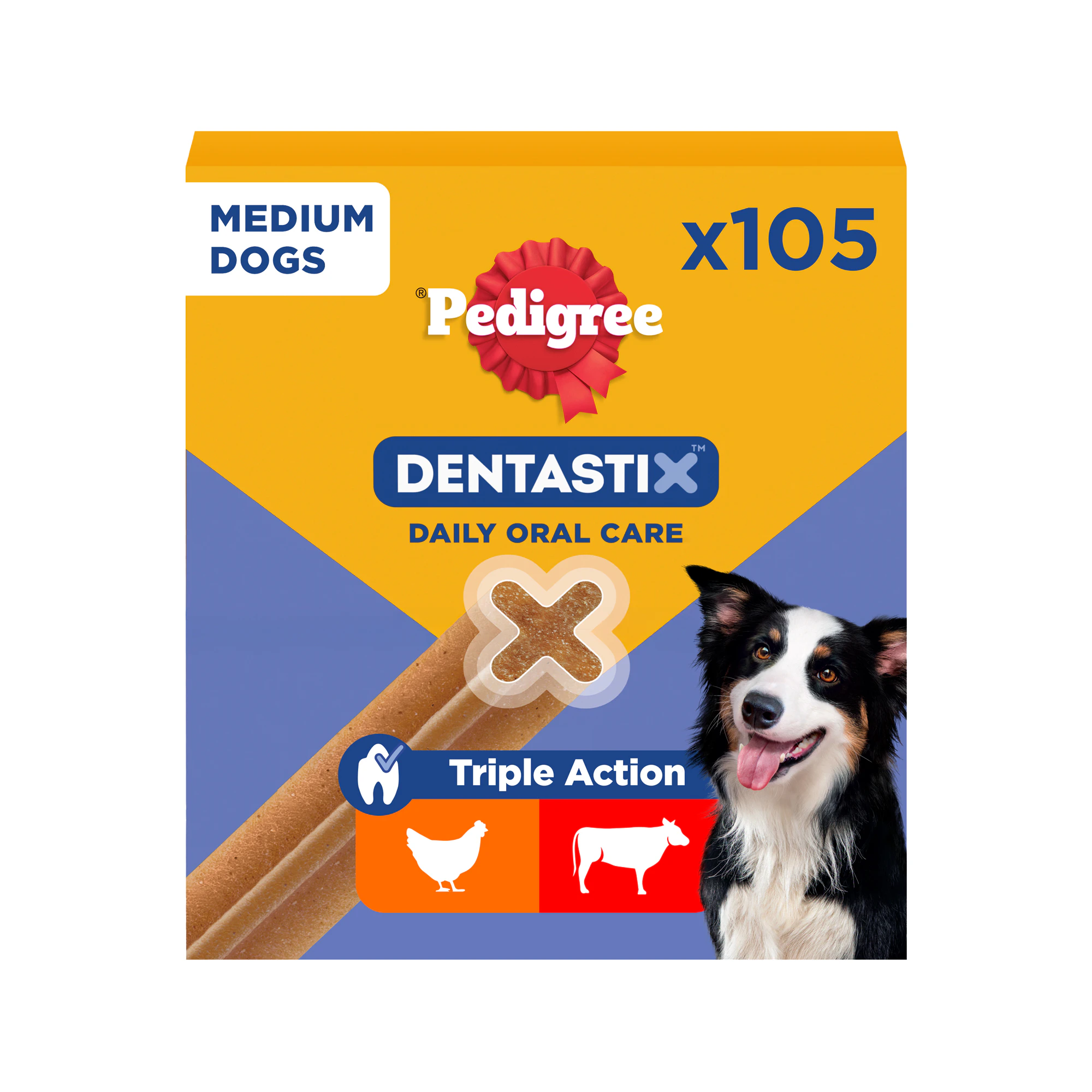 Pedigree Dentastix - Medium - Multipack - 105 stuks