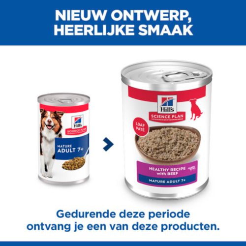 Hill's Science Plan Medium - Mature Adult 7+ - Rund - Blik