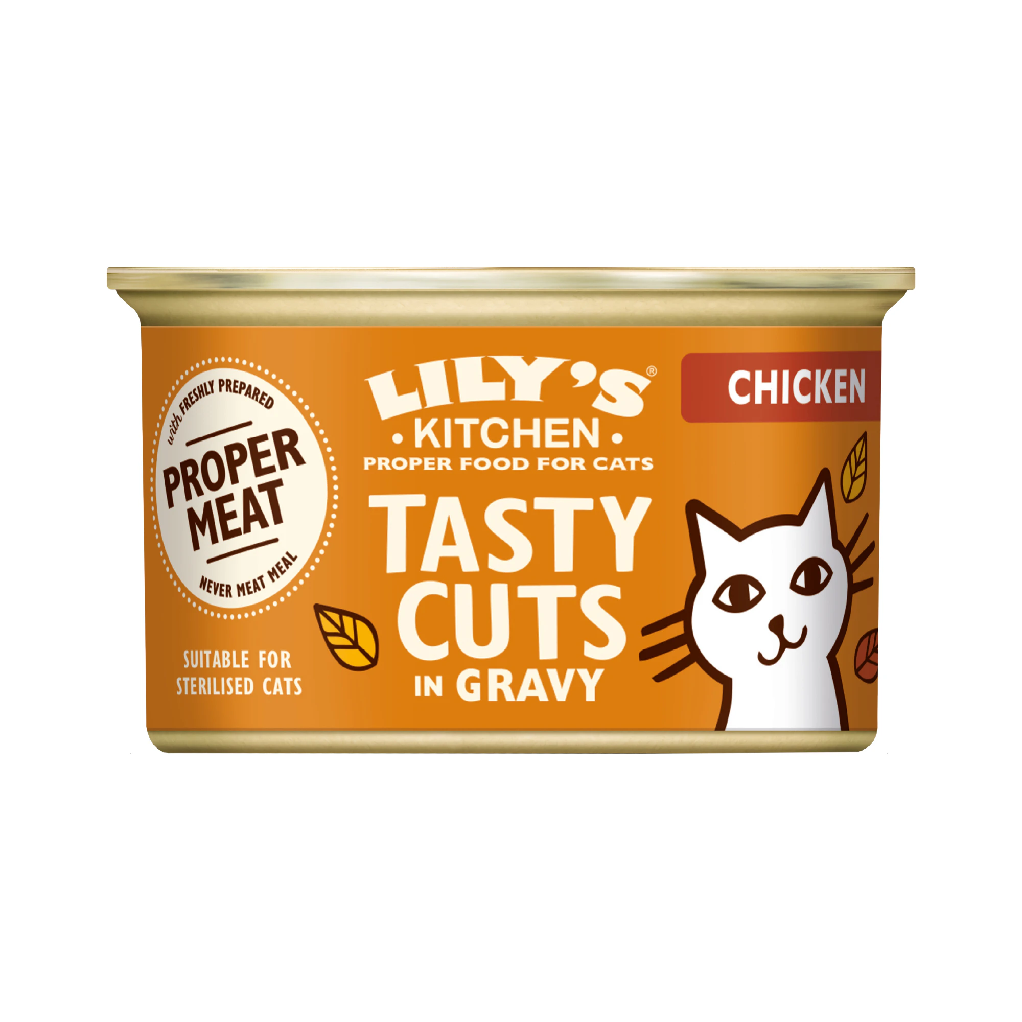 Lily’s Kitchen Cat Tasty Cuts Nourriture pour Chat - Boîte