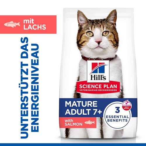 Hill's Science Plan - Feline Mature Adult - Lachs