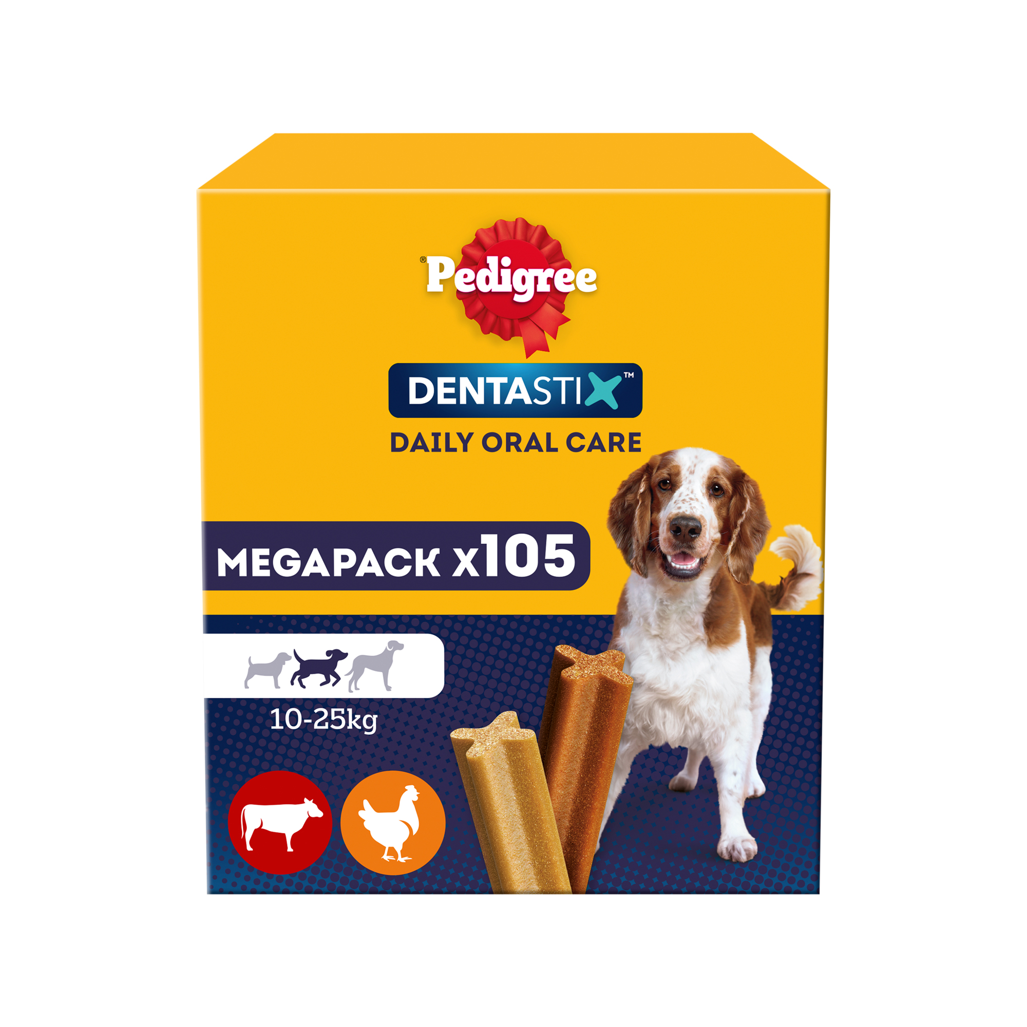 Pedigree DentaStix – Medium – Multipack – 105 Sticks
