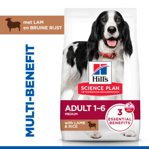 Hill's Science Plan Medium - Adult - Lam & Rijst