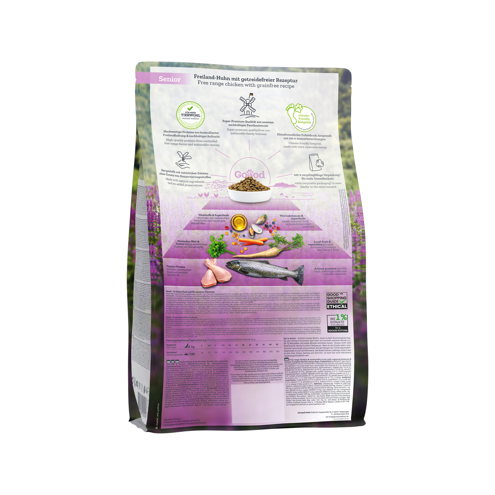 Goood Senior Dog Food - Free Range Chicken & Sustainable Trout