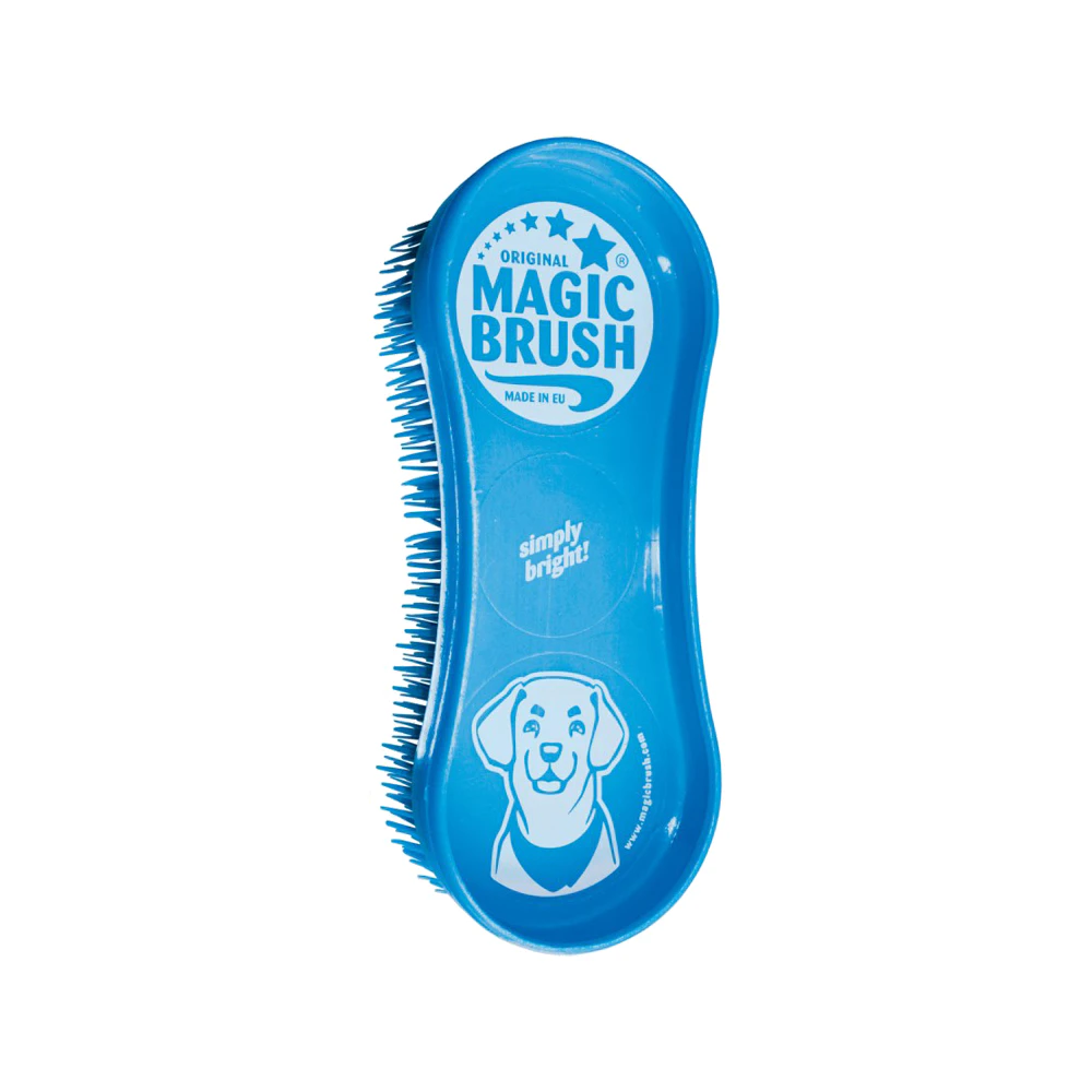Kerbl Magic Dog Hundebürste - Blue sky