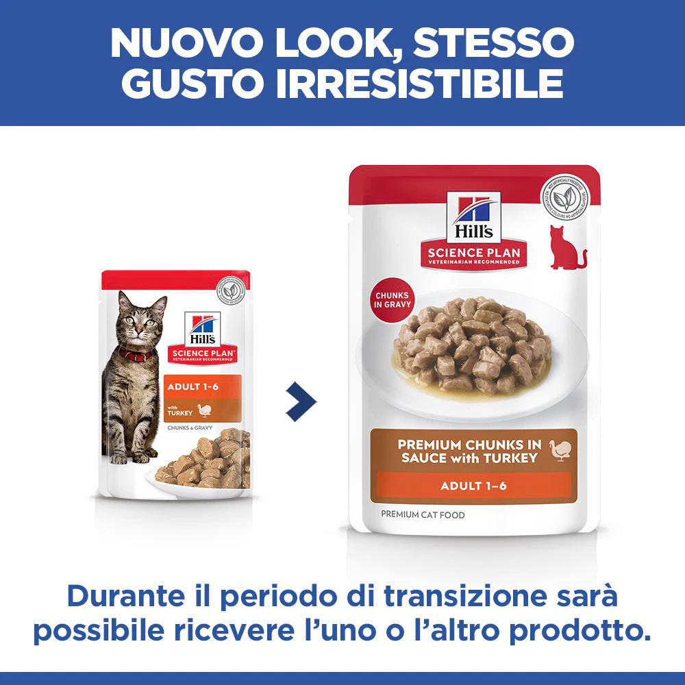 Hill's Science Plan Adult - Tacchino - Bustina pasto