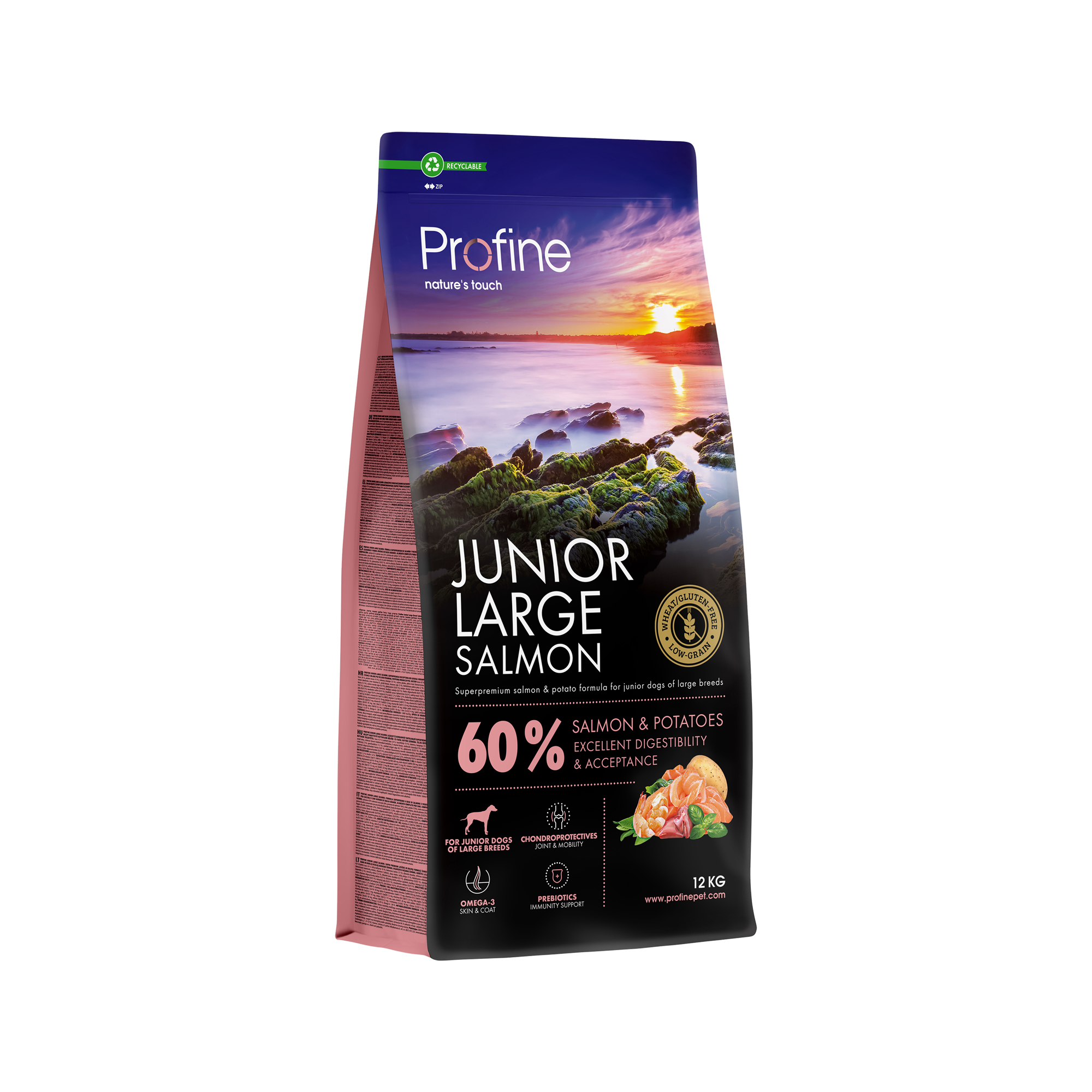 Profine Junior Large Breed - Hundefoder - Laks og Kartoffel