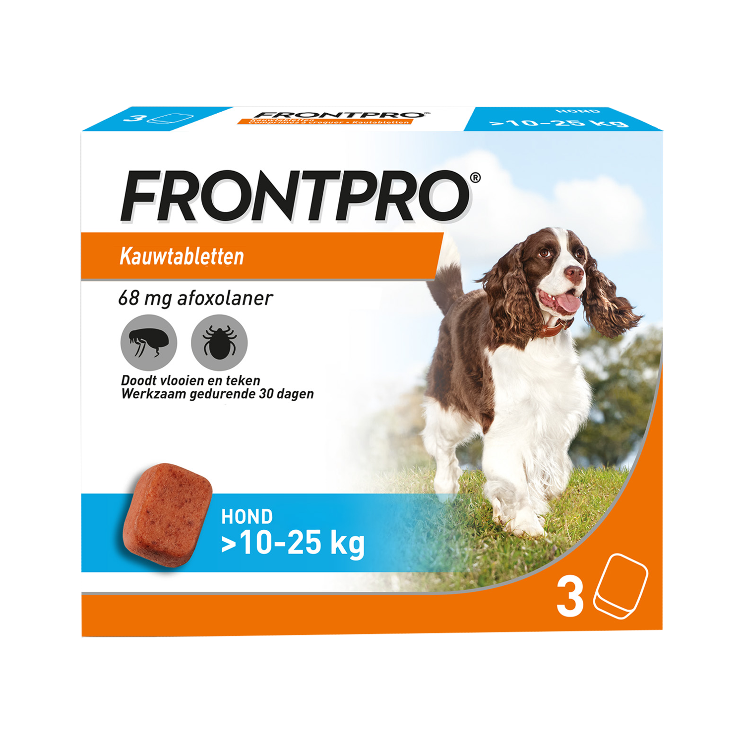 FRONTPRO Kauwtabletten Hond