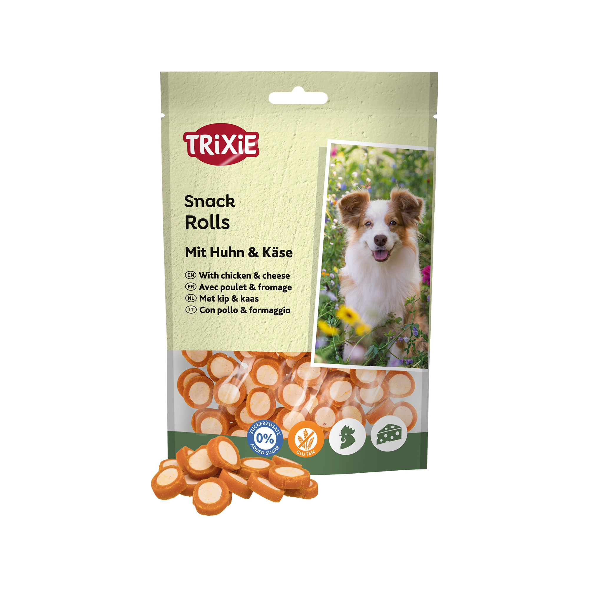 Trixie Premio Chicken Cheese Rolls