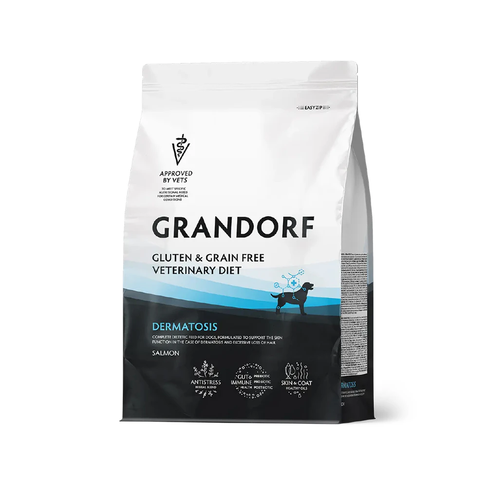 Grandorf Veterinary Diet Dog - Gluten & Grain Free - Dermatosis
