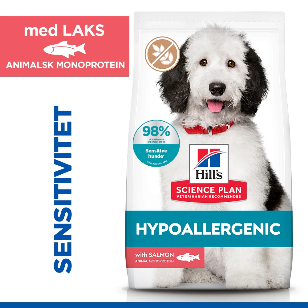Hill's Science Plan Hypoallergenic Adult Large Dog Food - Laks