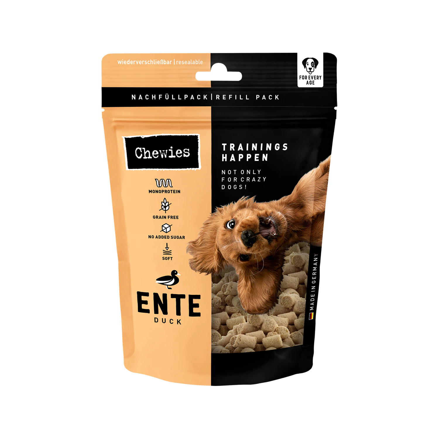 Chewies Trainingssnack - Kaczka - 175 g