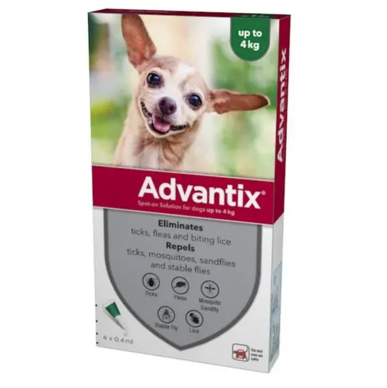 Advantix 40/200 - 1,5-4 kg - 4 Pipetten