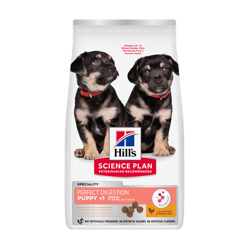 Hill's Science Plan Puppy Perfect Digestion Medium