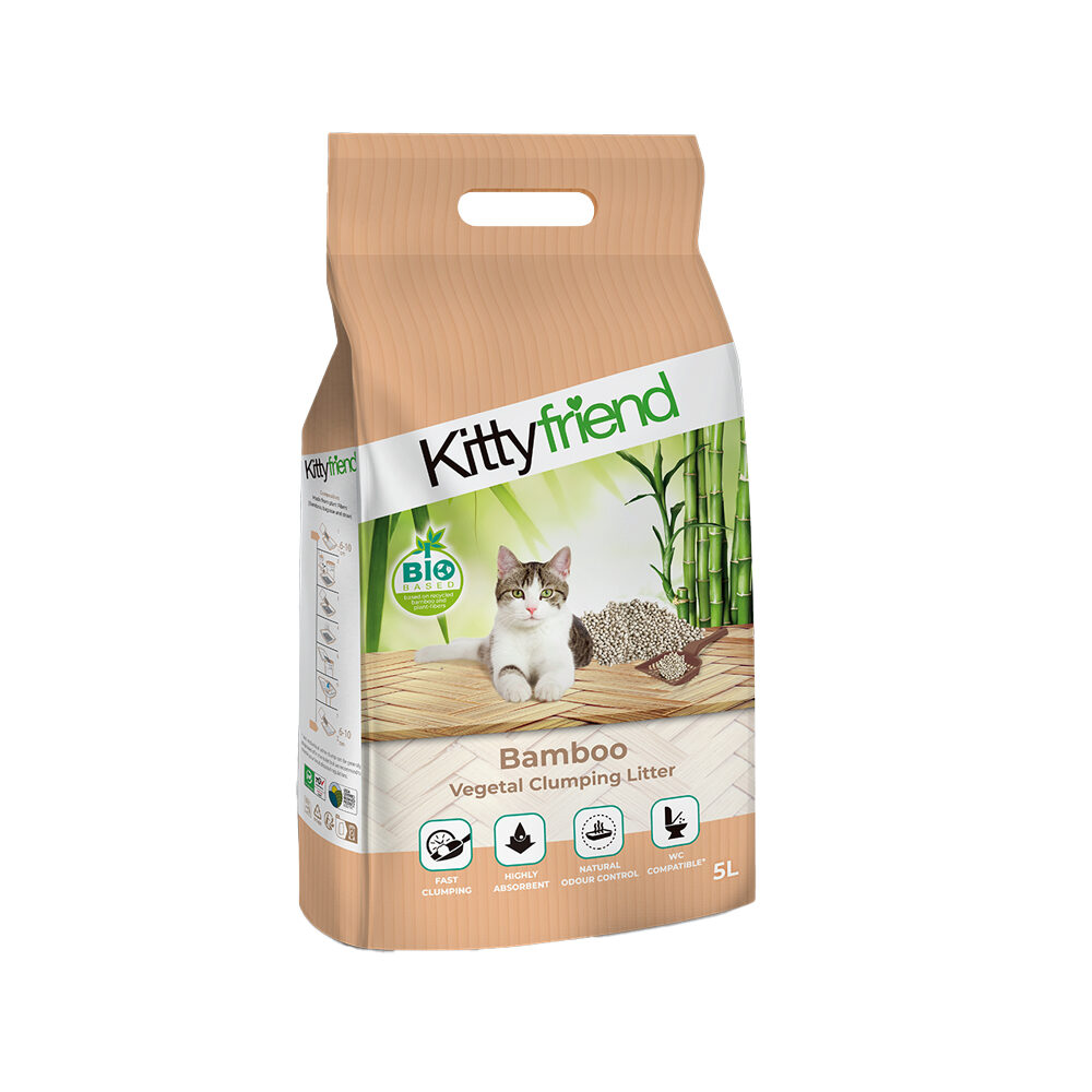 Kitty Friend Bamboo Klumpstreu